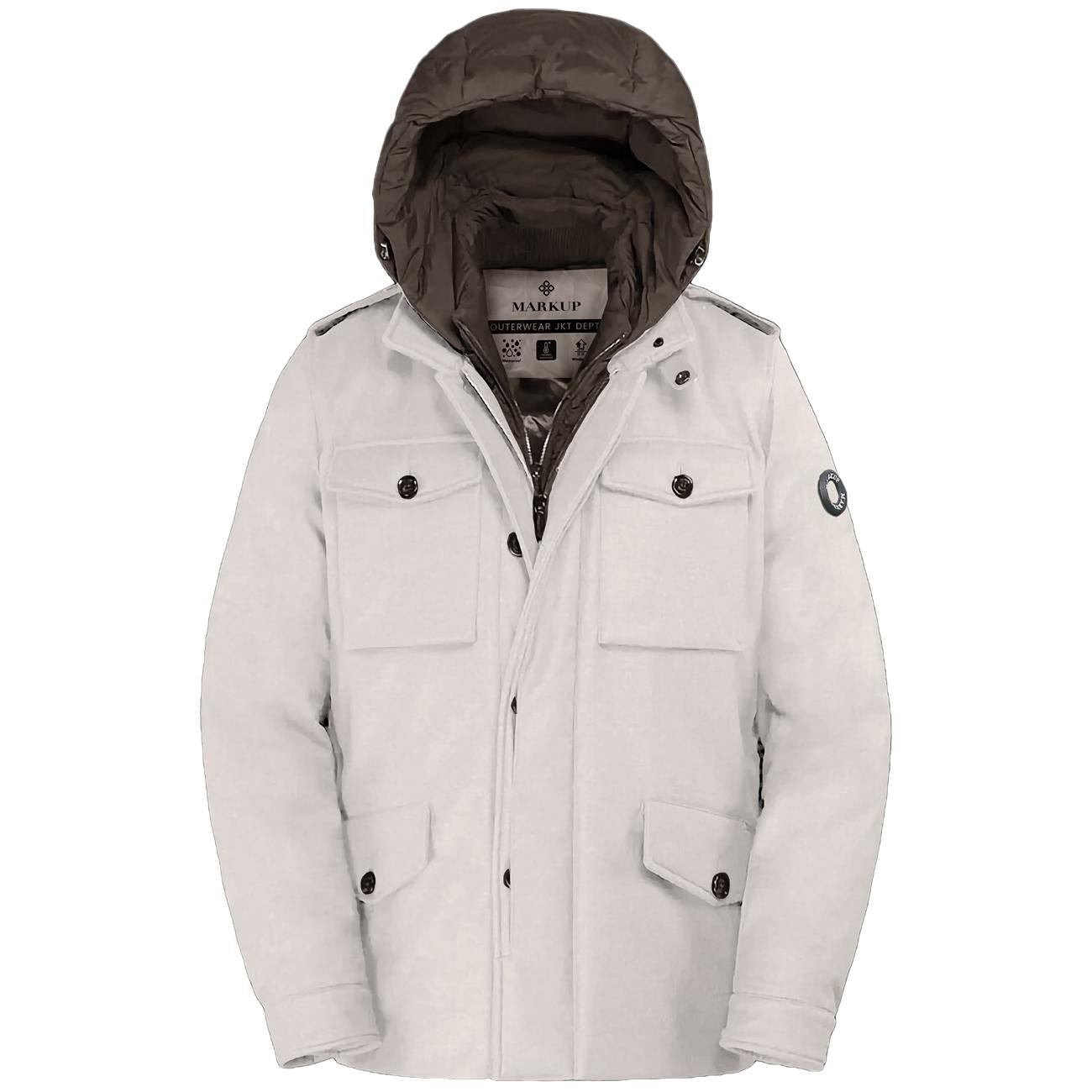Field Jacket Con Pettorina MK9940028 LATTE MARKUP 