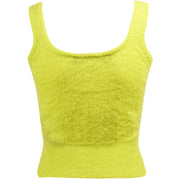 Top Cropped In Mohair Donna Verde Acido FTI22MK0970XXXXXX 0472 VERDE ACIDO FEDERICA TOSI 