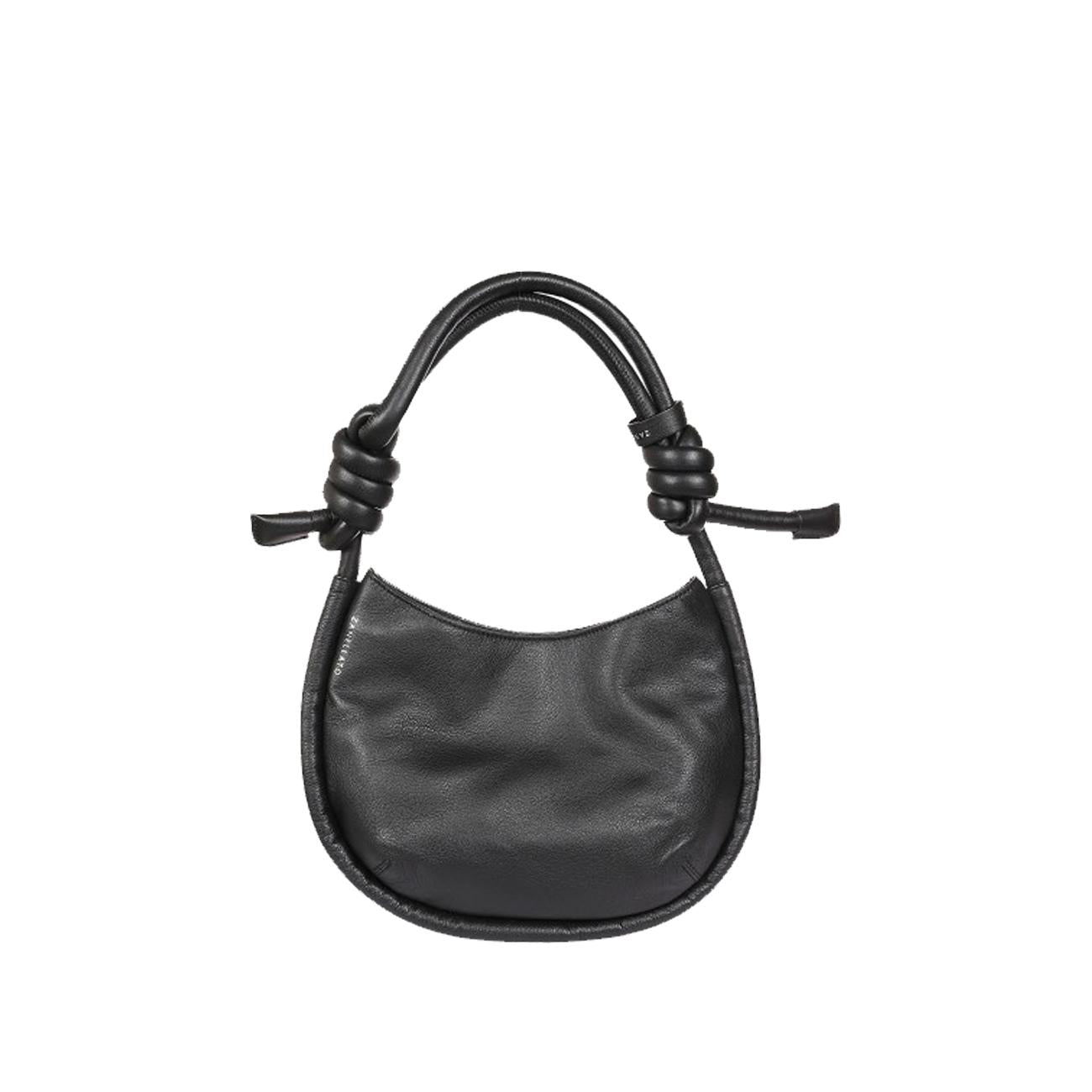Borsa Demi' Piuma Knot Baby Donna Nero 068550 0660000 BABY Z0001 BLACK NERO ZANELLATO 