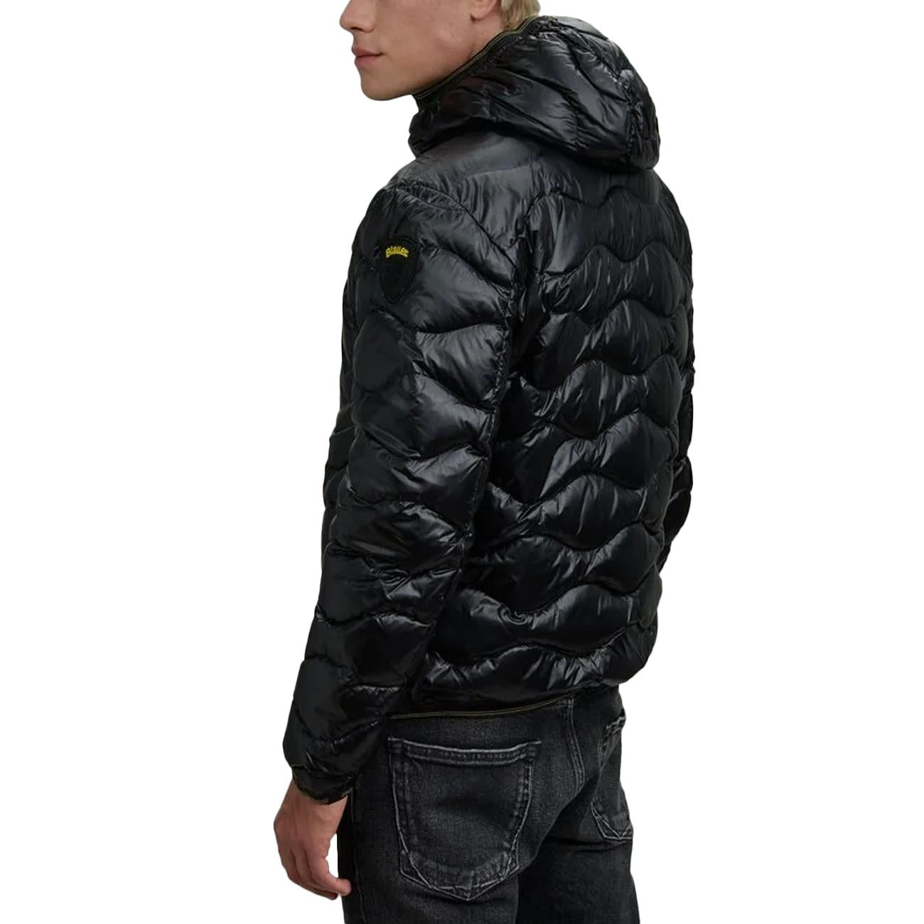 Piumino Wave Ad Onde 25WBLUC03074-006355 999 NERO BLAUER 