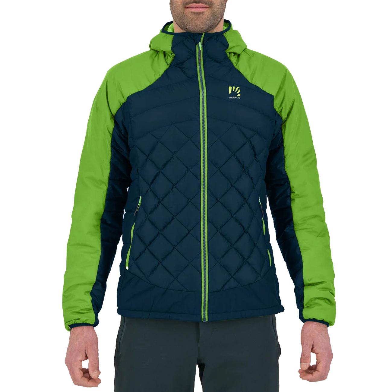 Piumino Lastei  Active Plus  Midnight Green Flash 2500580 073 MIDNIGHT/GREEN FLASH KARPOS 