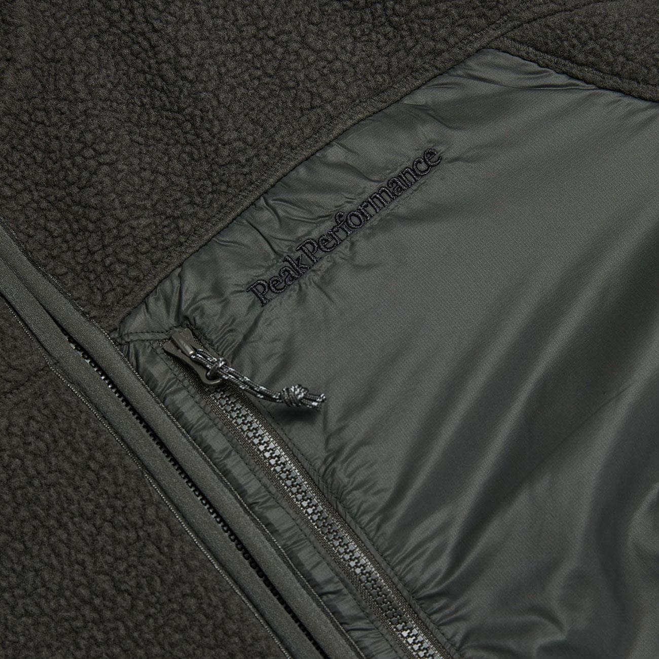 Giacca In Pile Uomo Olive Extreme G79711 020 OLIVE EXTREME PEAK PERFORMANCE 