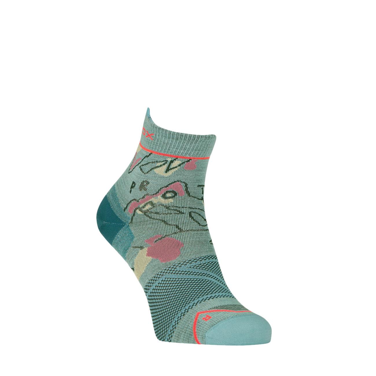 CALZE D. ALPINE LIGHT QUARTER SOCKS ORTOVOX 54791 ICE WATERFALL ORTOVOX 