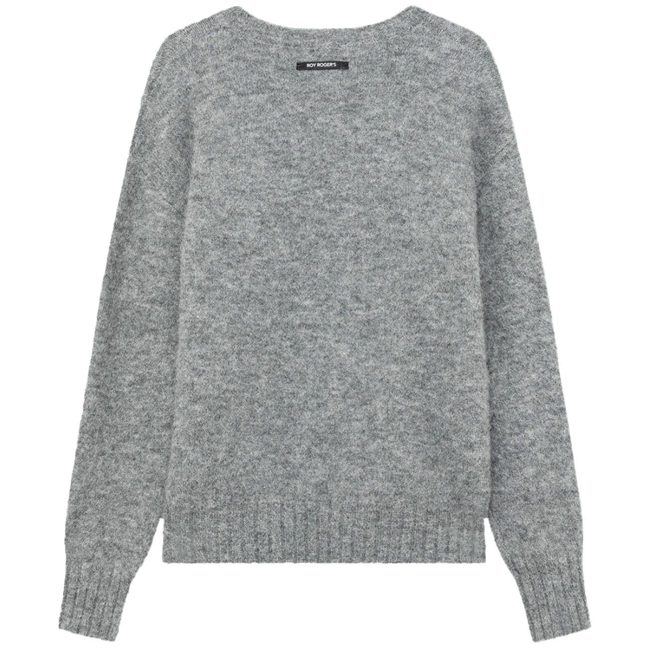 Pullover In Alpaca RND559CN88XXXX C0069 WHITE ROY ROGER'S 