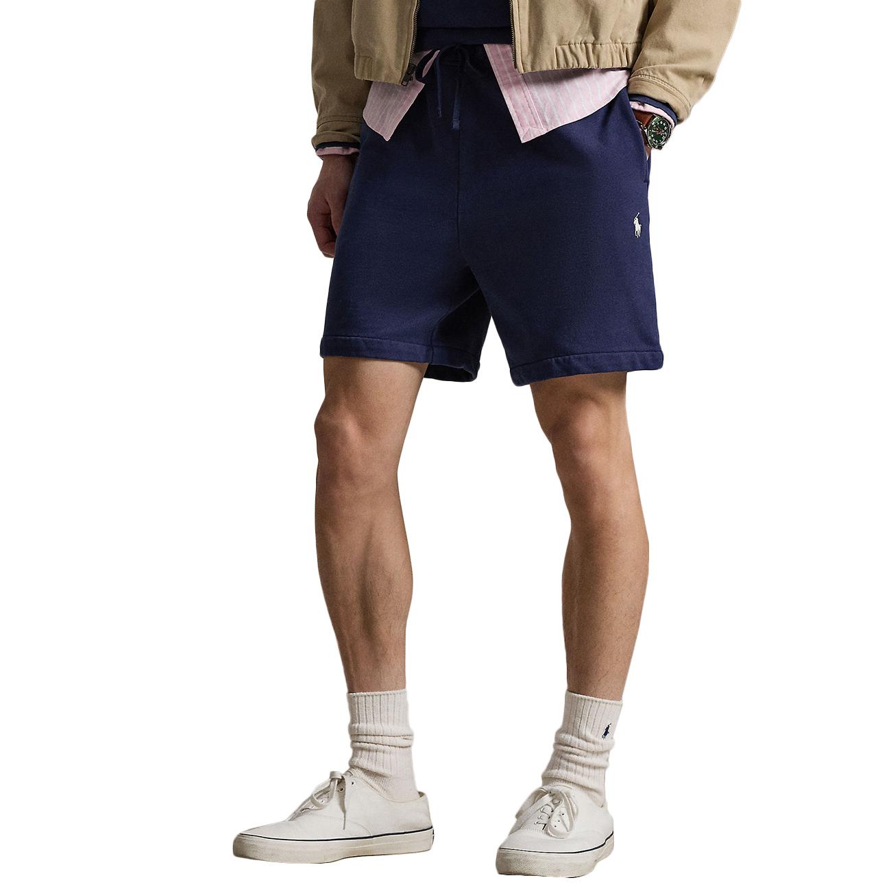 Pantaloncini In Pile Leggero 710934602 011 CRUISE NAVY POLO RALPH LAUREN 