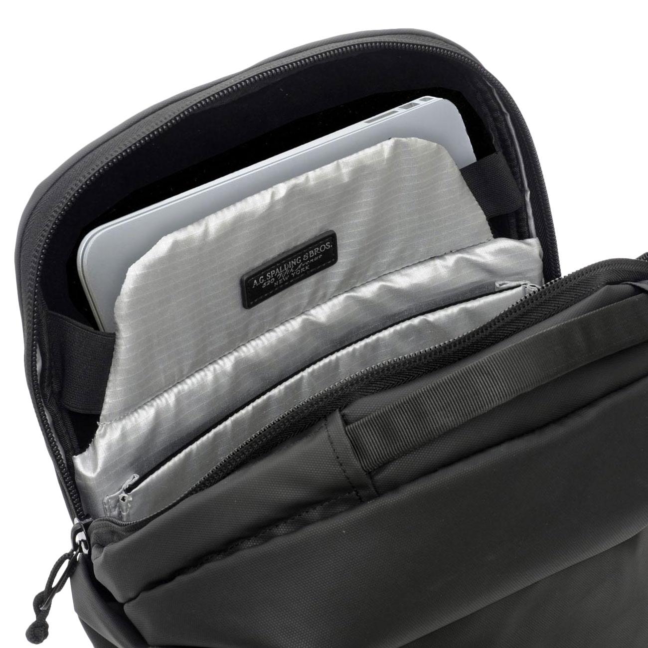 Zaino City Black Sheep Unisex Nero 309092U 900 NERO A.G. SPALDING&BROS 