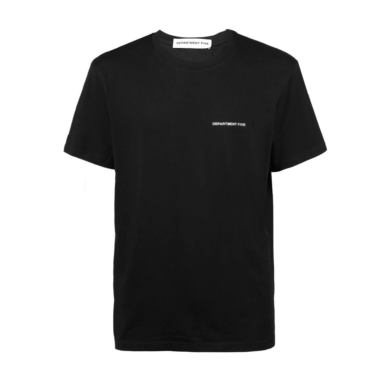 Tshirt Cesar Uomo Nero UT506/46/2JF0015/000P07 999/NERO DEPARTMENT FIVE 