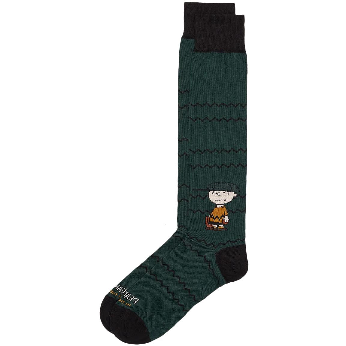 Calze Charlie Brown Unisex Verde Scuro FW220010 0007 VERDE SCURO SOX IN THE BOX 