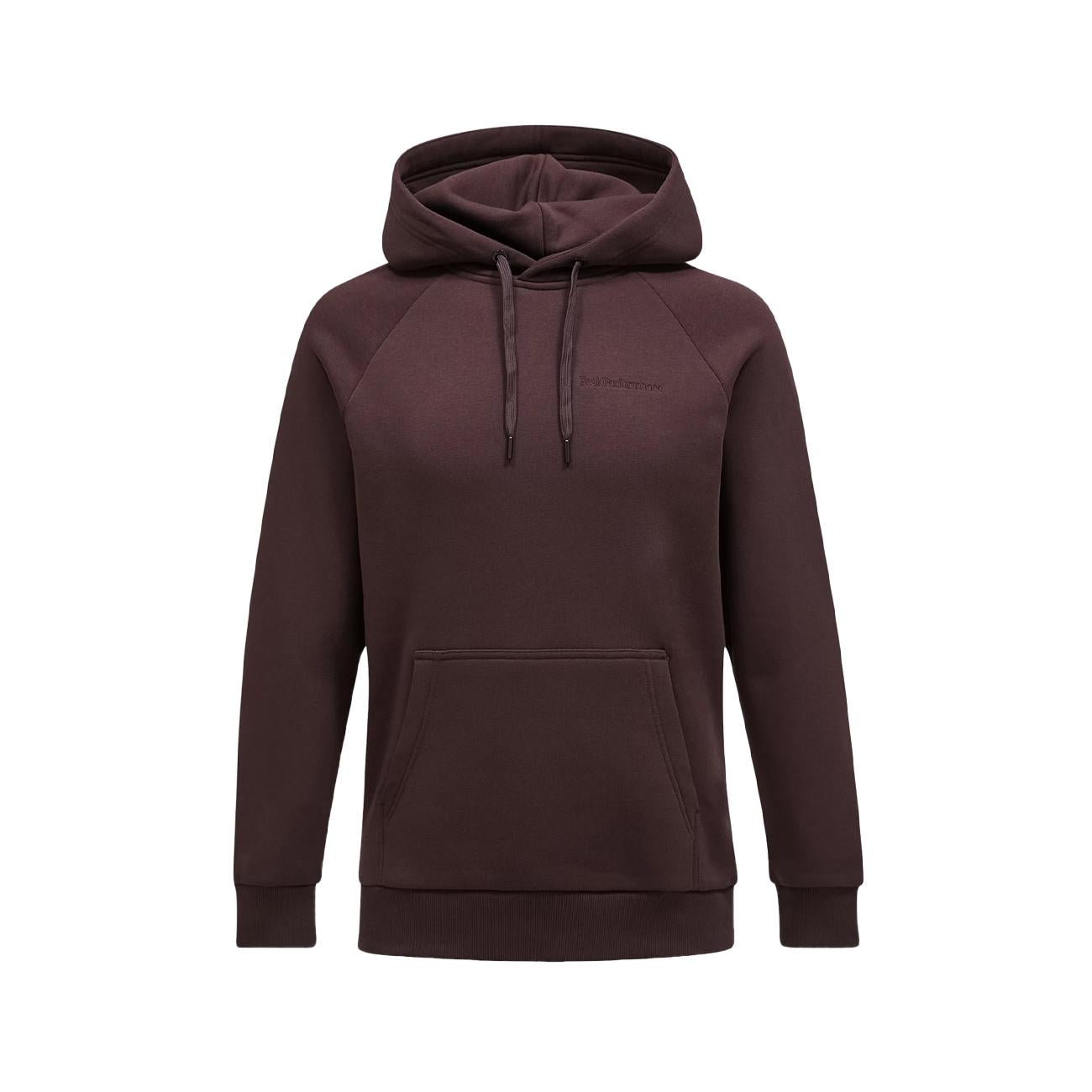 Felpa Original Small Logo Uomo Desert Plum G78170 220 DESERT PLUM PEAK PERFORMANCE 