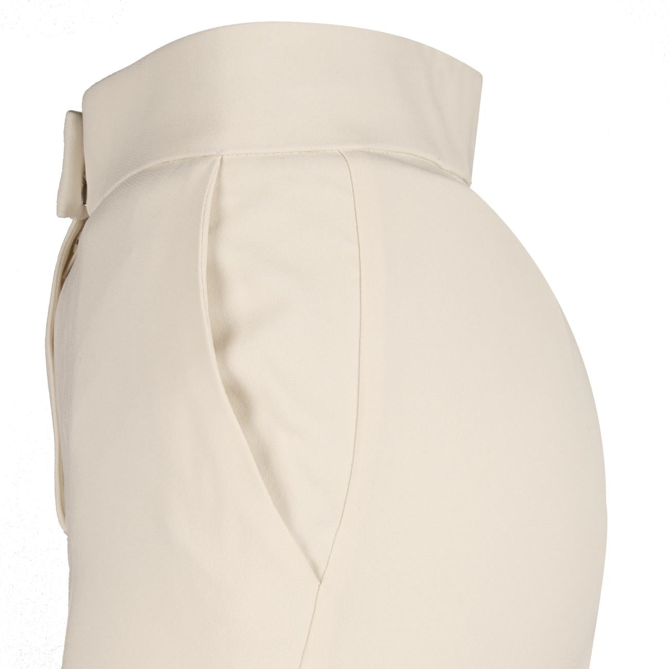 Pantaloni Viscosa Gamba Larga Donna Bianco FTI22PA0720GA0023 0001 BIANCO FEDERICA TOSI 