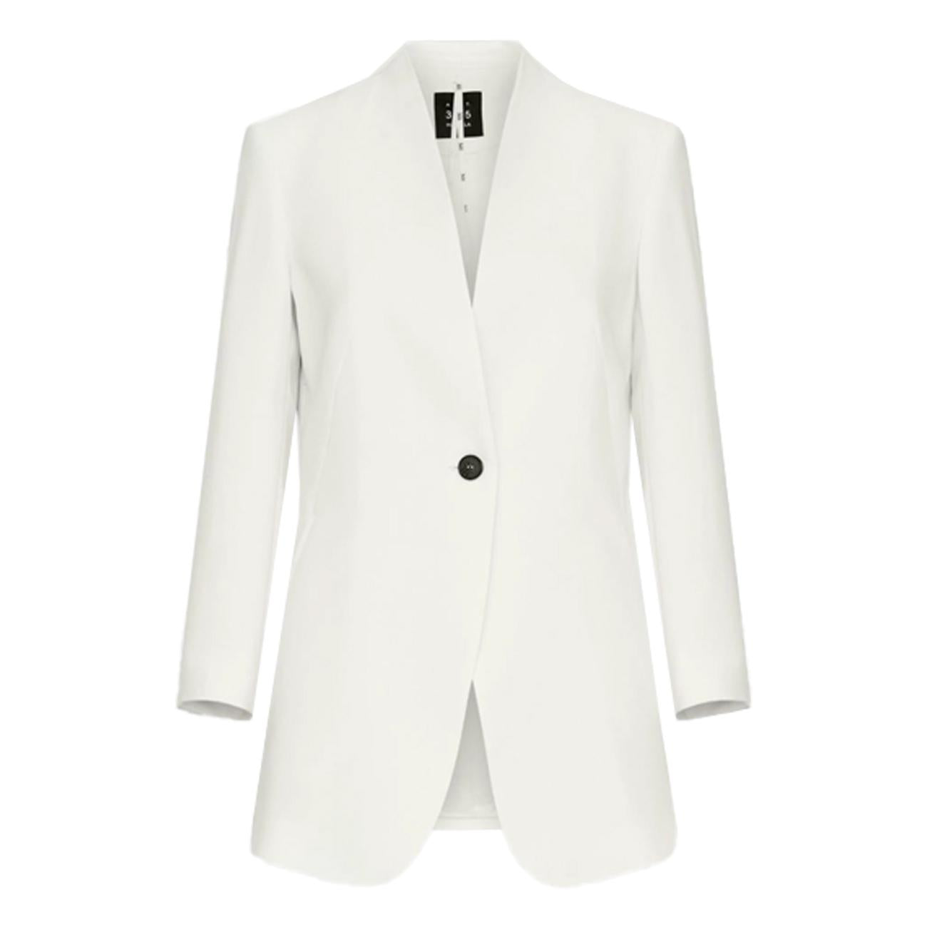 Blazer Milla Donna Bianco Lana MILLA 2413041033200 001 BIANCO LANA MARELLA 