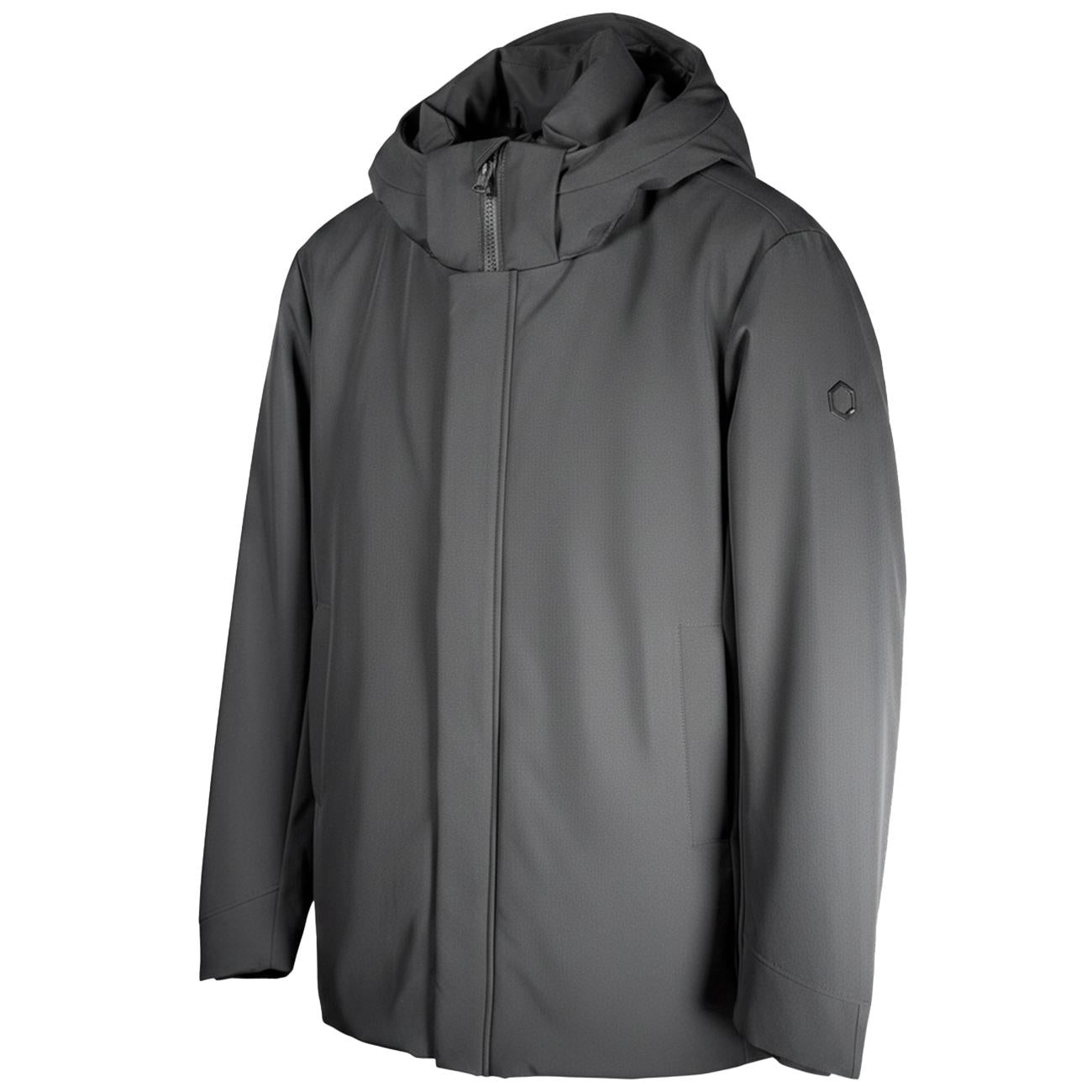 Imbottito Lungo Tecnico Con Cappuccio XU5703 TPL20 CARBON HOX 