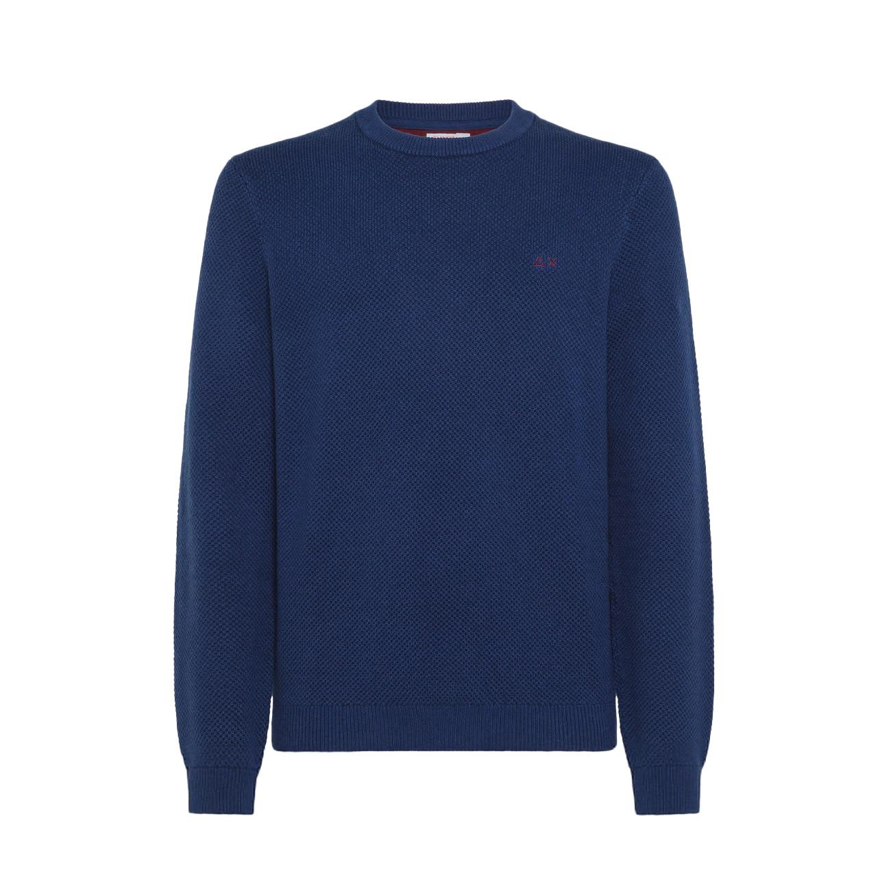 Maglia Di Riso Uomo Blu K43120 83 BLU SUN68 