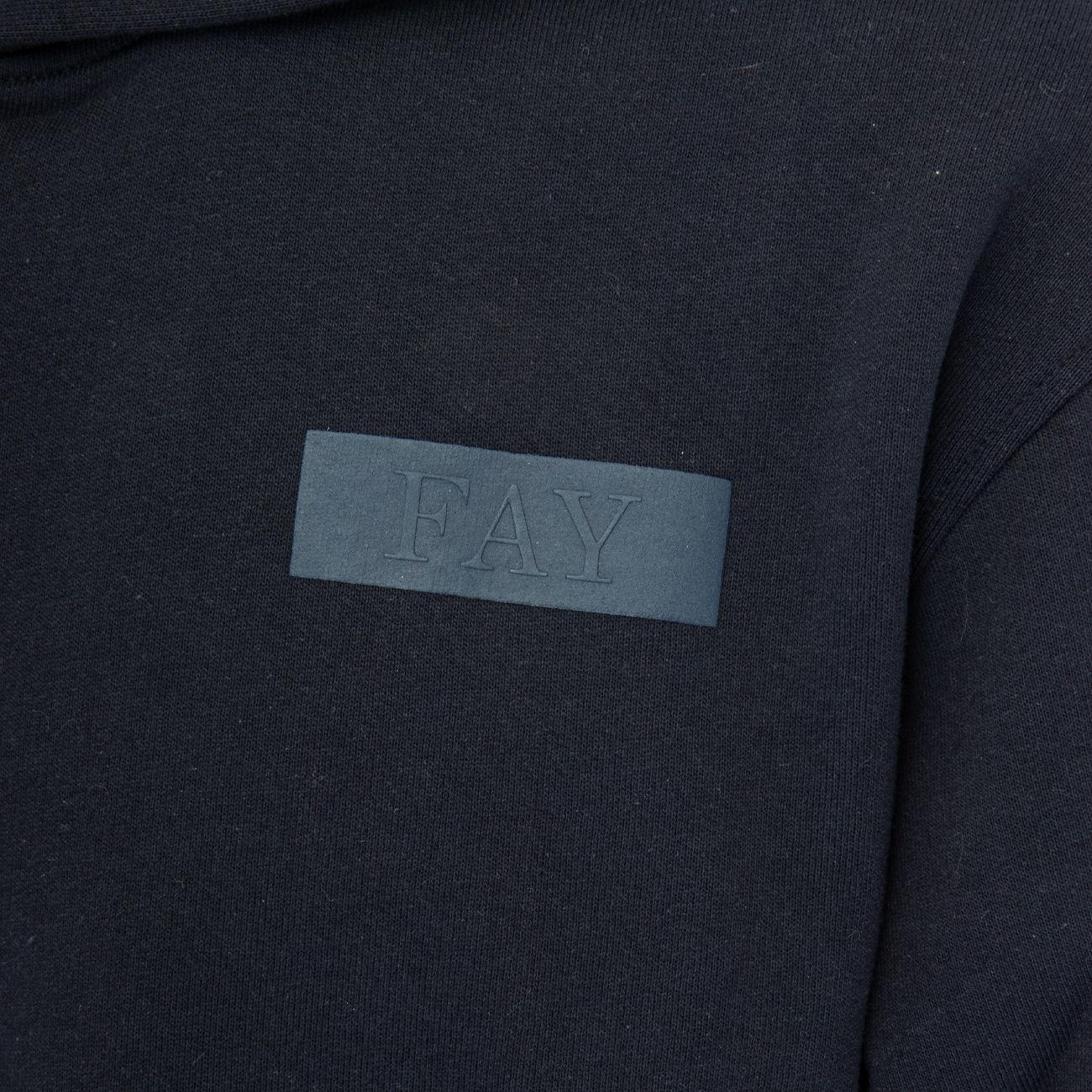 Felpa Full Zip Con Cappuccio Uomo Blu NJMB5421450TEG U807BLU FAY 