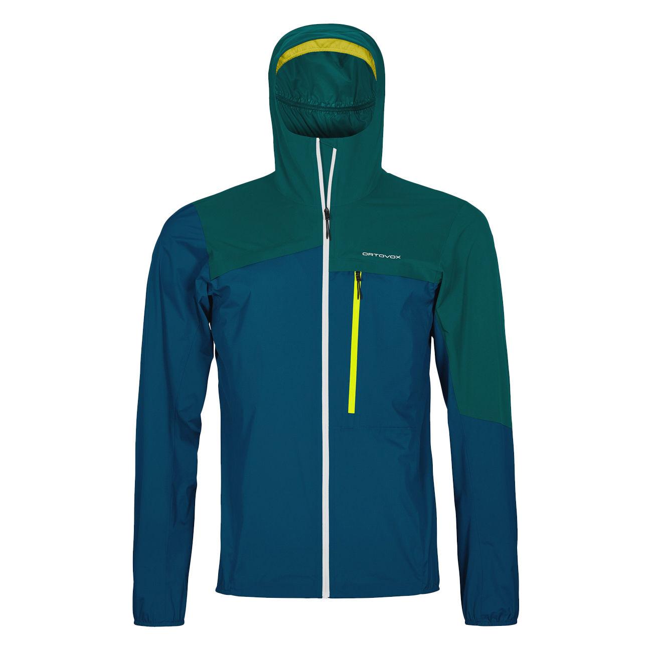 Giacca Civetta Impermeabile Uomo Petrol Blue 70250 PETROL BLUE ORTOVOX 