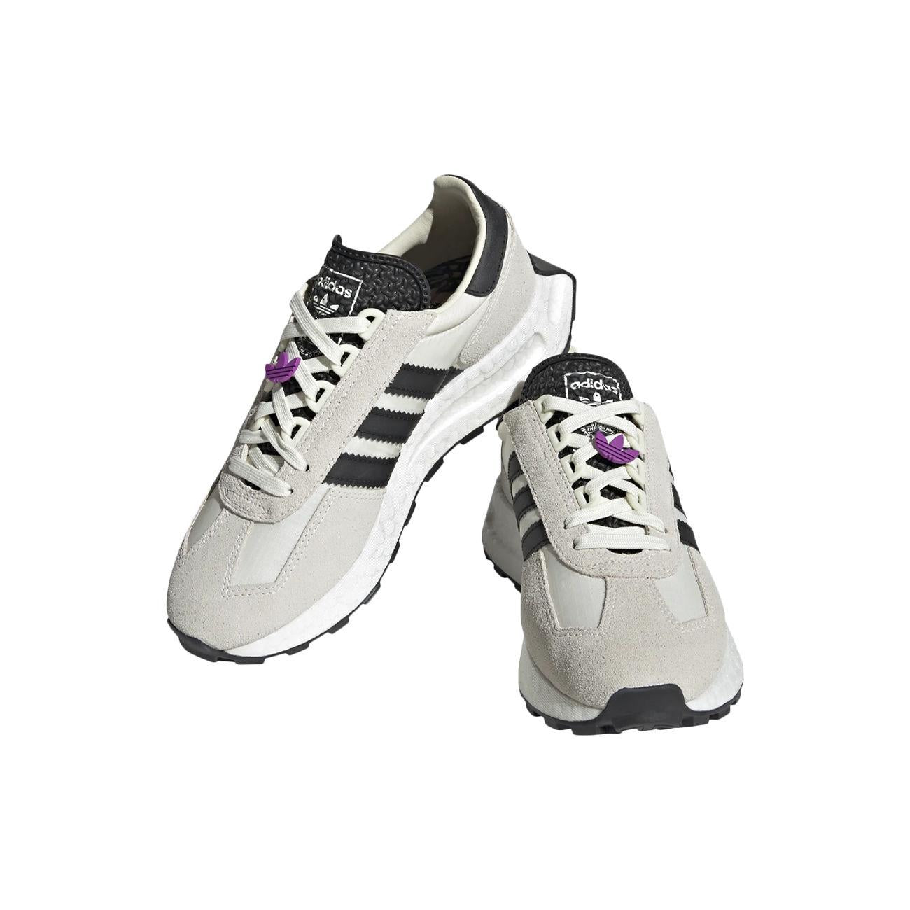 Sneakers Retropy E5 Donna Bianco Nero HQ6886 OWHITE/CBLACK/SHOPURP ADIDAS 