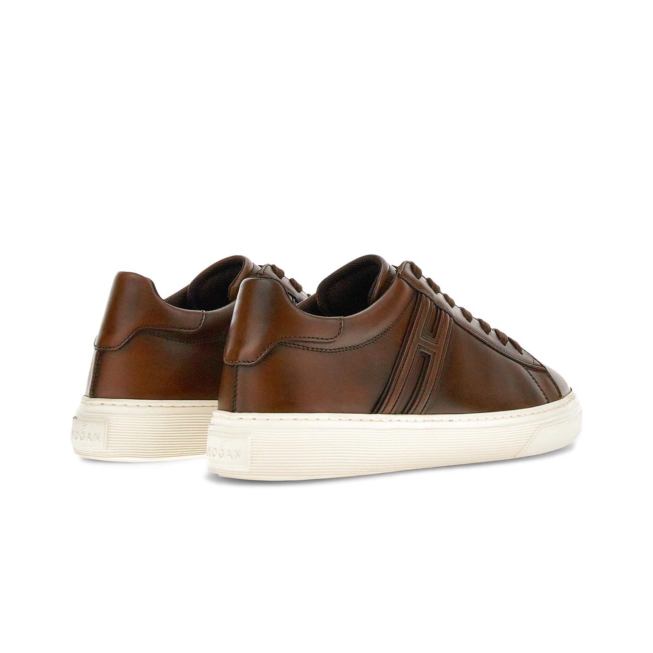 Sneakers H365 Uomo Corteccia Chiaro Marrone HXM3650J310QTUS013 CORTECCIA CHIARO HOGAN 