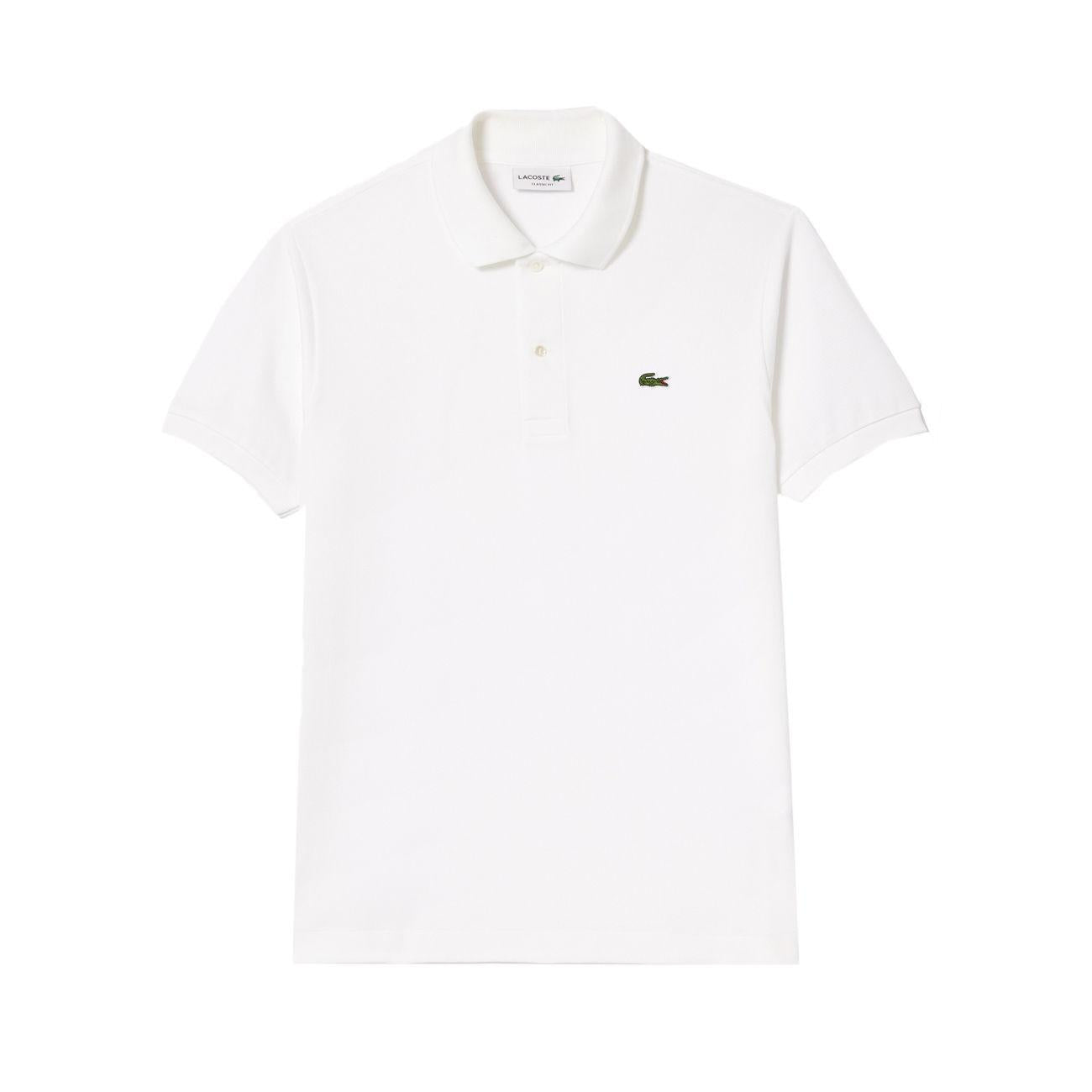 Polo In Cotone Petit Piquè Uomo Bianco 1212 001 BIANCO LACOSTE 