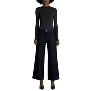 Pantalone Work DENISE L310 DENIM SCURO NOIR E BLEU 