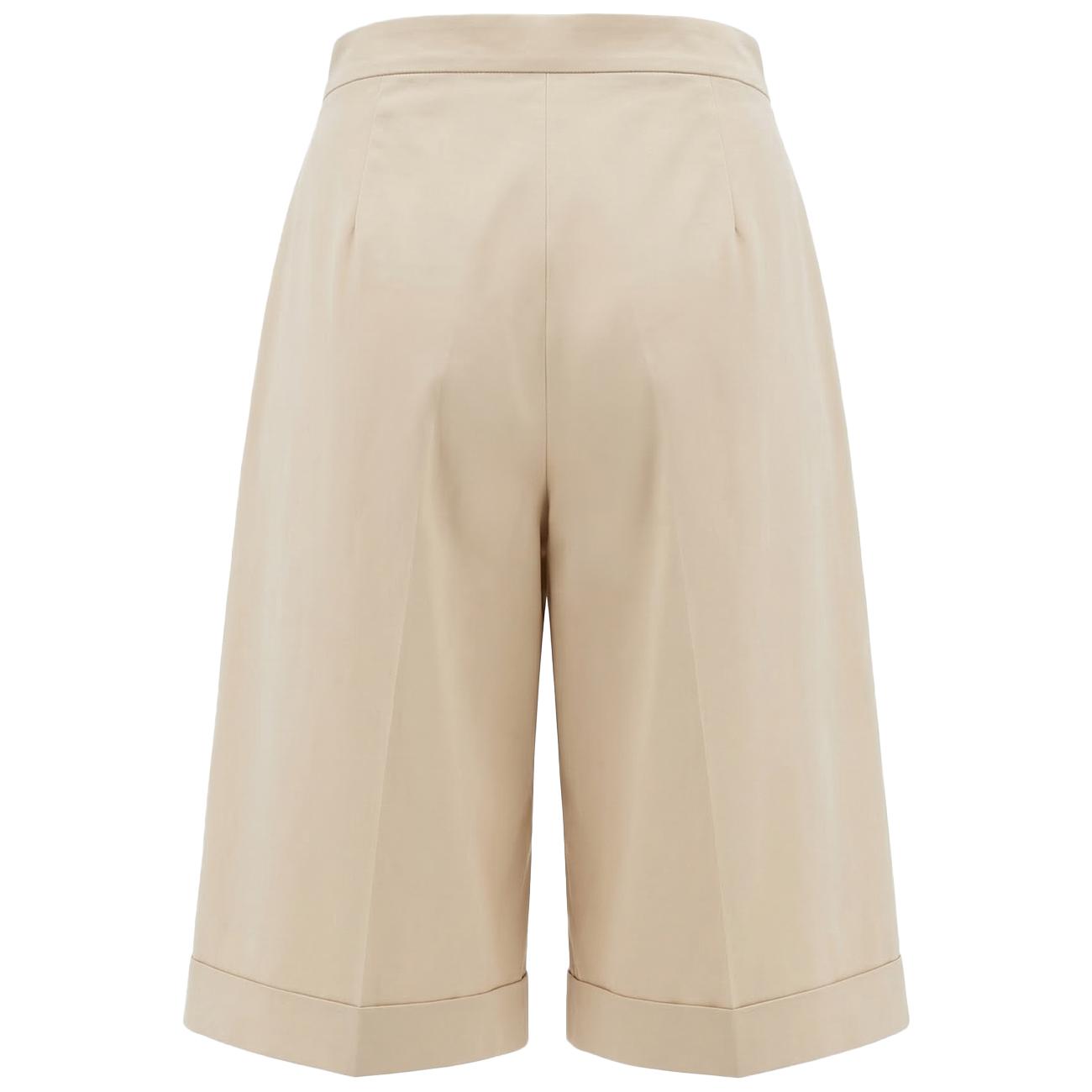 Pantaloncini Corti In Misto Cotone P097P000444N SABBIA ELENA MIRO' 