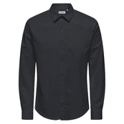 Camicia Stretch Uomo Blu MK793012 BLU MARKUP 