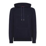 Felpa Solid Color In Misto Lana Uomo Blu Navy K43137 07 BLU NAVY SUN68 