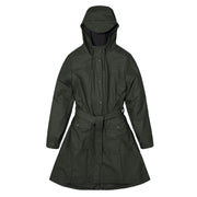 Trench Curve Slim Con Cintura Donna Green RA18130 GREEN RAINS 