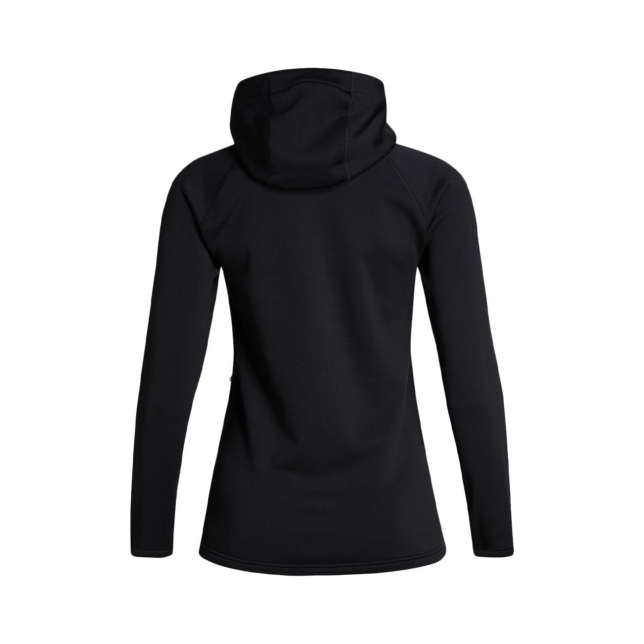 Felpa D. C/Capp. F.Zip Chill Light Peak Performance G77229 040 BLACK PEAK PERFORMANCE 