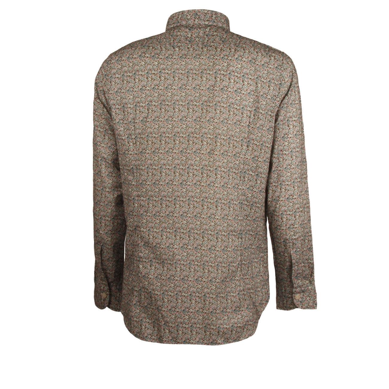 CAMICIA U. M/L FANTASIA/STAMPE C/FRANCESE GUGLIELMINOTTI QJ9FUR FD1/B.CO/ROSA/AZZ. GUGLIELMINOTTI 