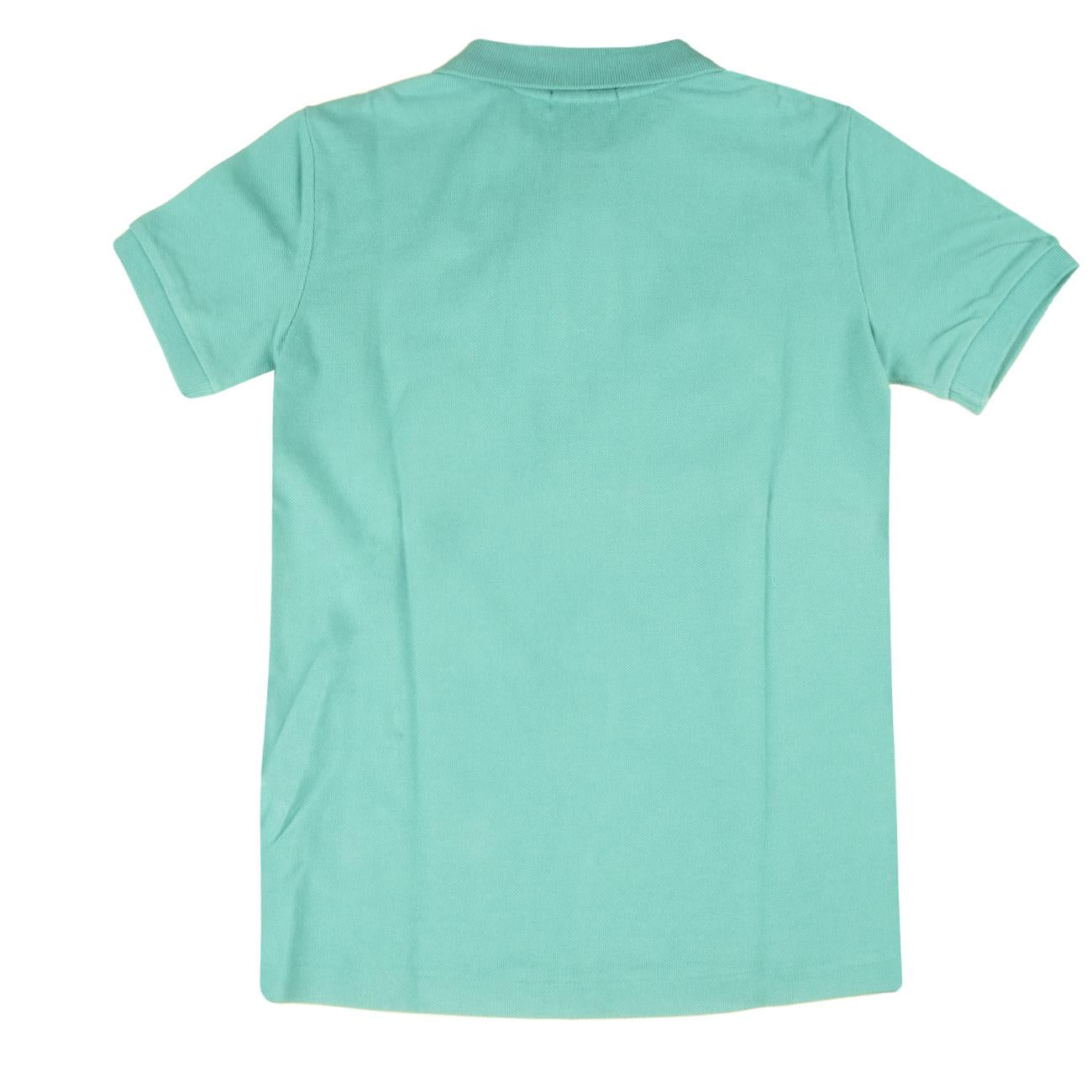 Polo In Cotone Bimbo Turchese 322690063 007 TURCHESE POLO RALPH LAUREN 