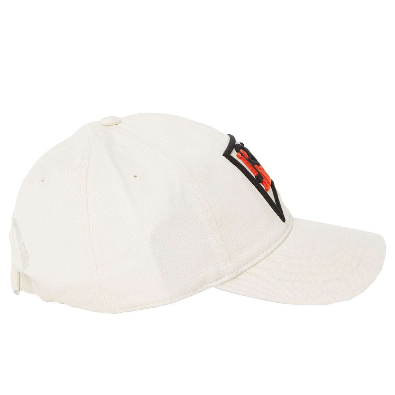 Cappello Baseball In Twill RRU903C921XXXX C0014 OPTIC WHITE ROY ROGER'S 
