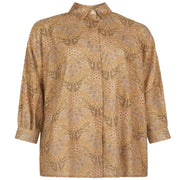 Camicia Coile Manica 3/4 CNF/B0119S32 01 LIBERTY BEIGE MASCHERONI 