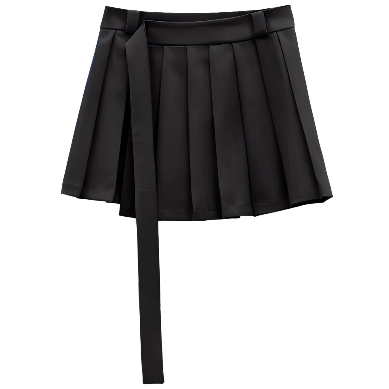 Mini Gonna Con Pieghe EFW250236 NERO ELEH 