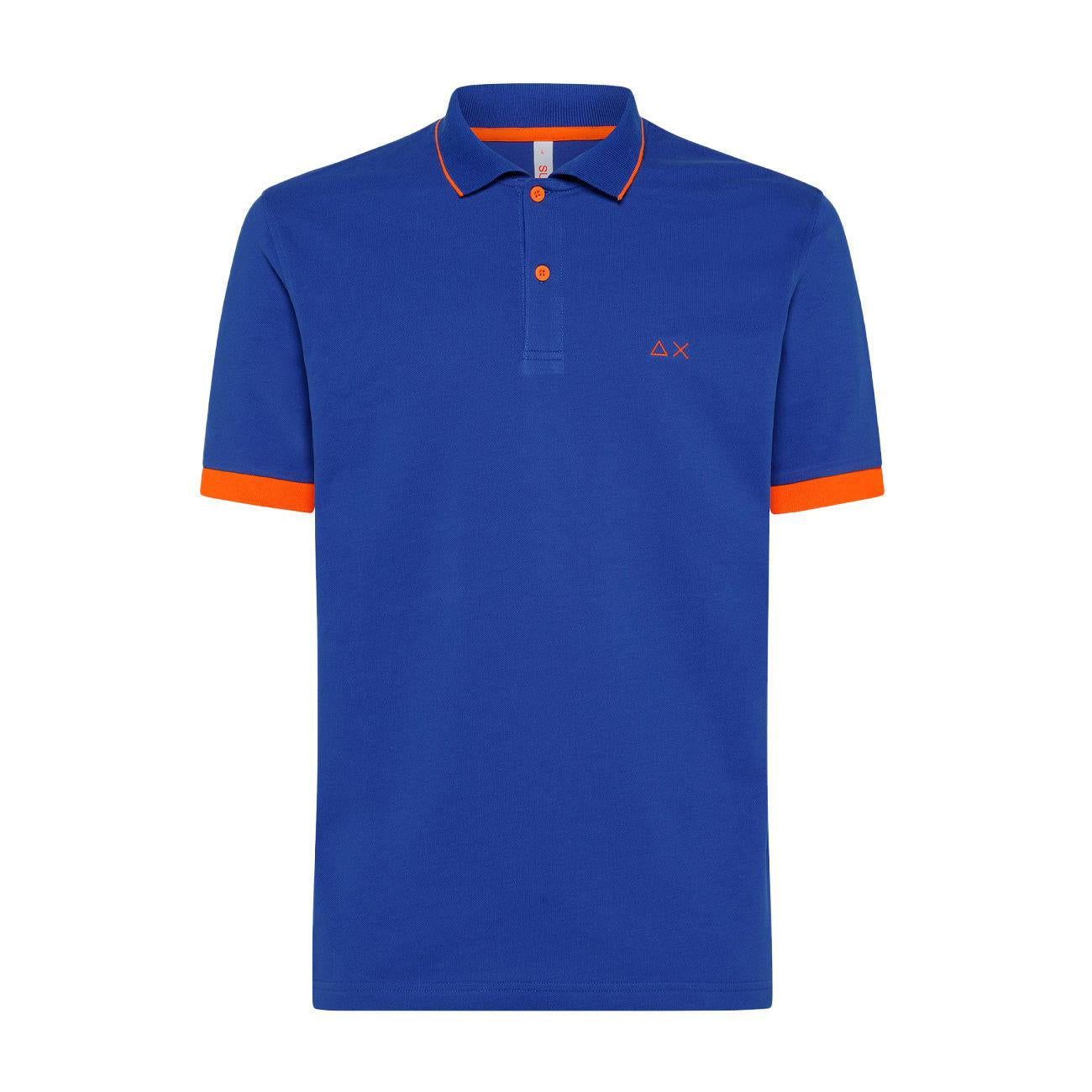 Polo Small Stripes Fluo Uomo Royal A33120 58/ROYAL SUN68 