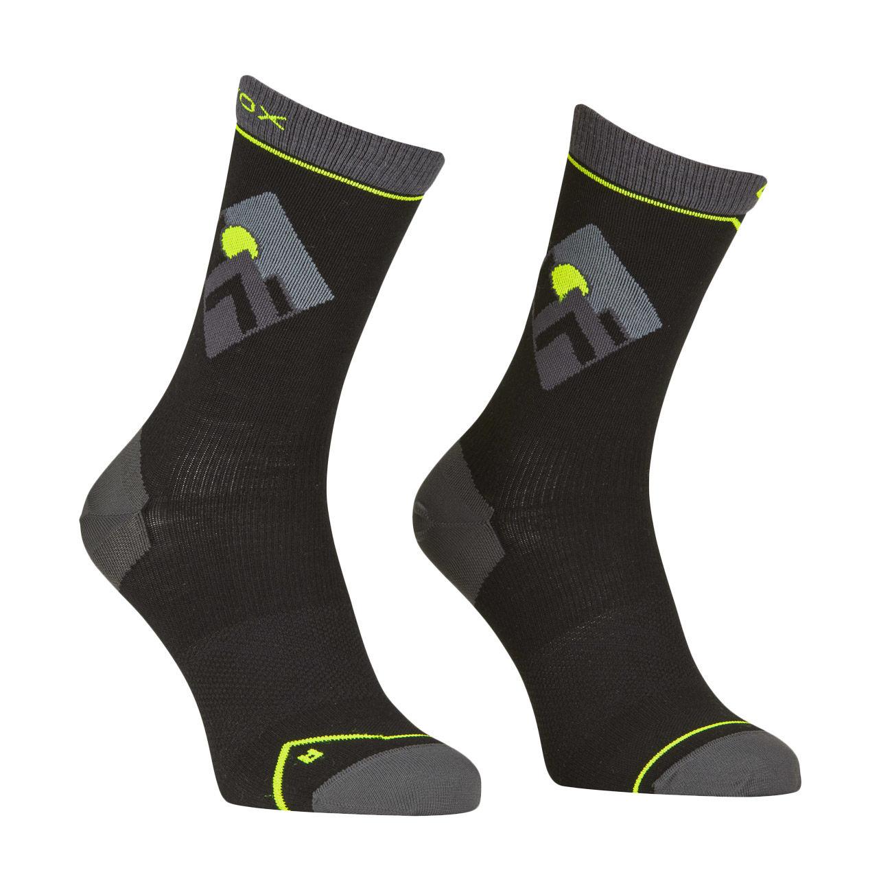 Calze Alpine Light Comp Mid Unisex Black Raven 54892 BLACK RAVEN ORTOVOX 