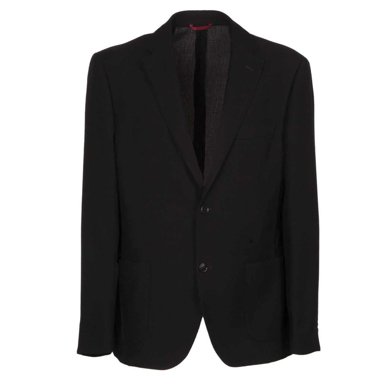 GIACCA U.2B T.TOPPA ML DECOSTR.TESS.OPER. FRESCO LANA FAY NGM70400910PGU U808NAVY FAY 