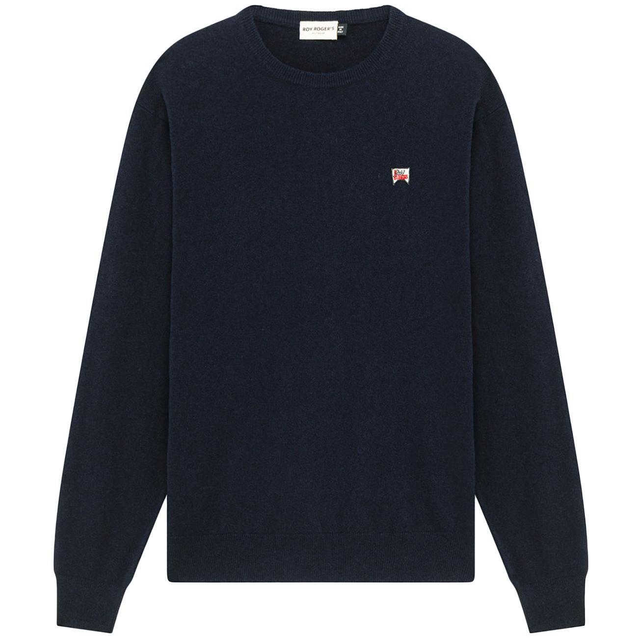 Maglione Girocollo Box In Lana RRU90261CN47XXXX C0048 BLUE NAVY ROY ROGER'S 