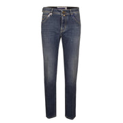 Jeans Scott Slim Fit Uomo Denim Crop UQE1534S3736 734D ZZJU0734 JACOB COHEN 