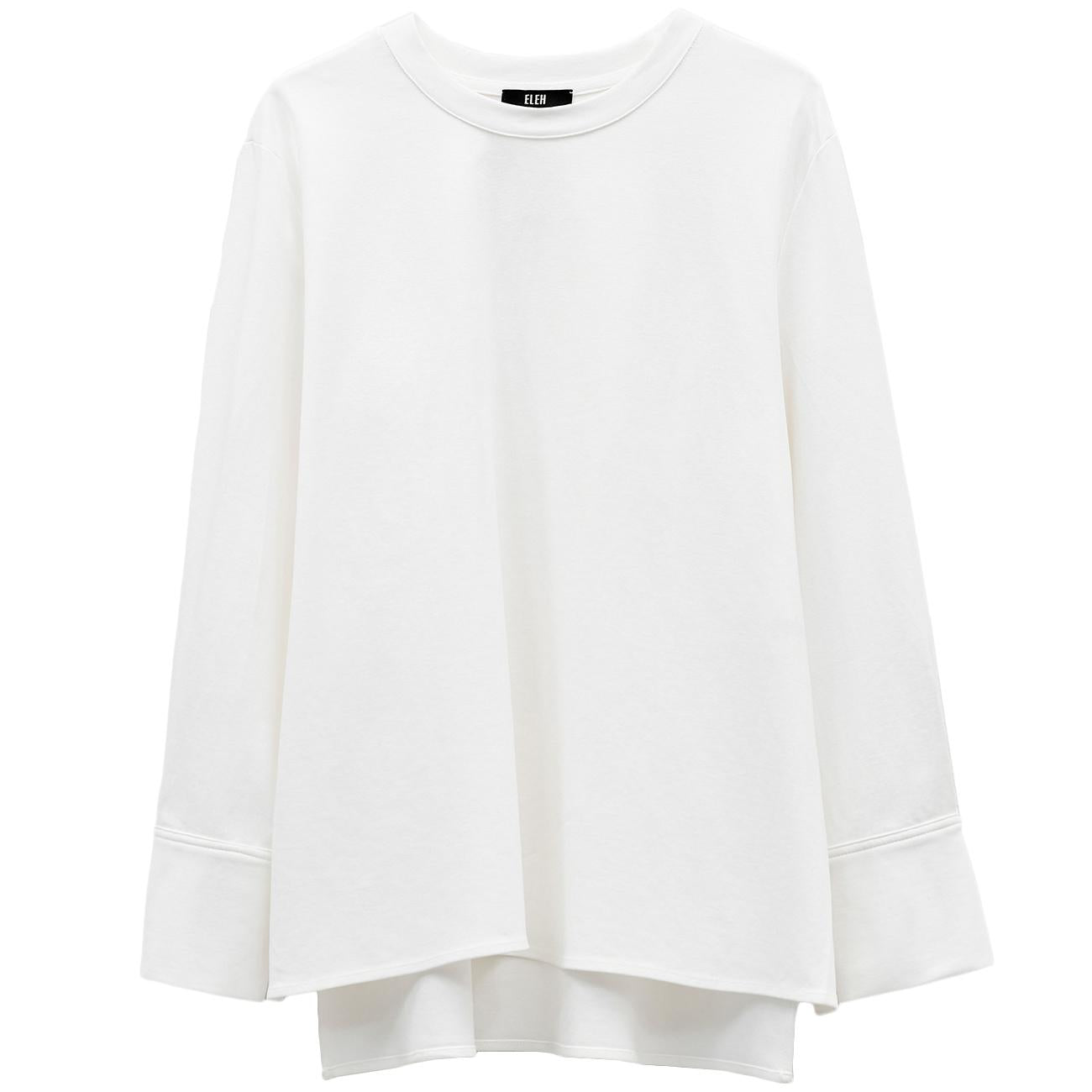 T-Shirt Con Polsini EFW250322 WHITE ELEH 