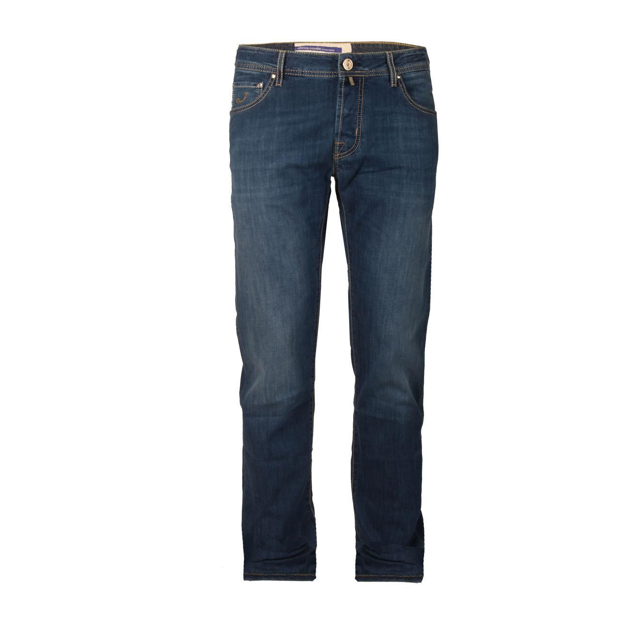 Jeans Nick 5T Uomo Denim Scuro UQE0635S3735 493D JACOB COHEN 