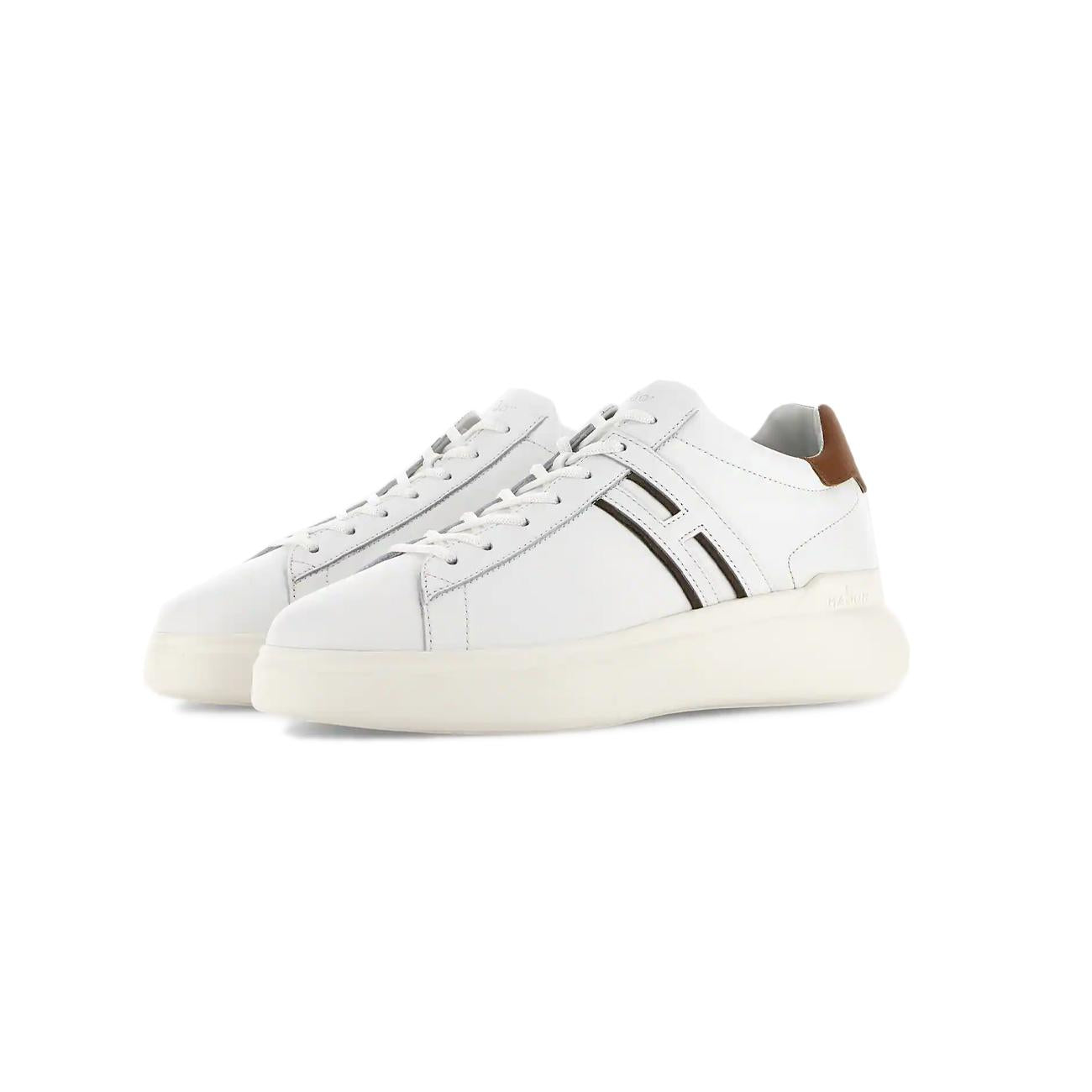 Sneakers H580 Uomo Bianco HXM5800DV42N64386J BIANCO HOGAN 