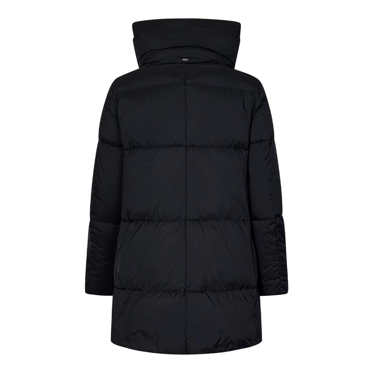 Piumino A-Shape In Ecoage Donna Nero PI001959D12456Z 9300 NERO HERNO 