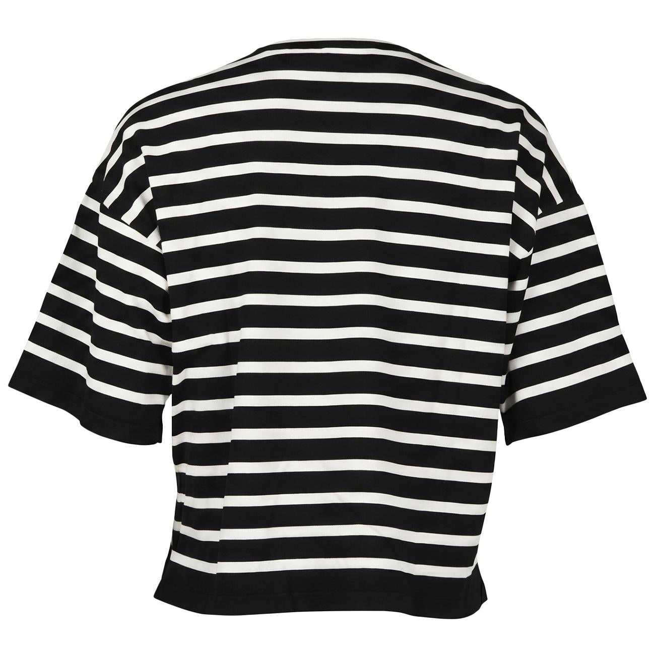 T-shirt Lace Bicolor CNKD13308 ECRU/NERO AKEP 