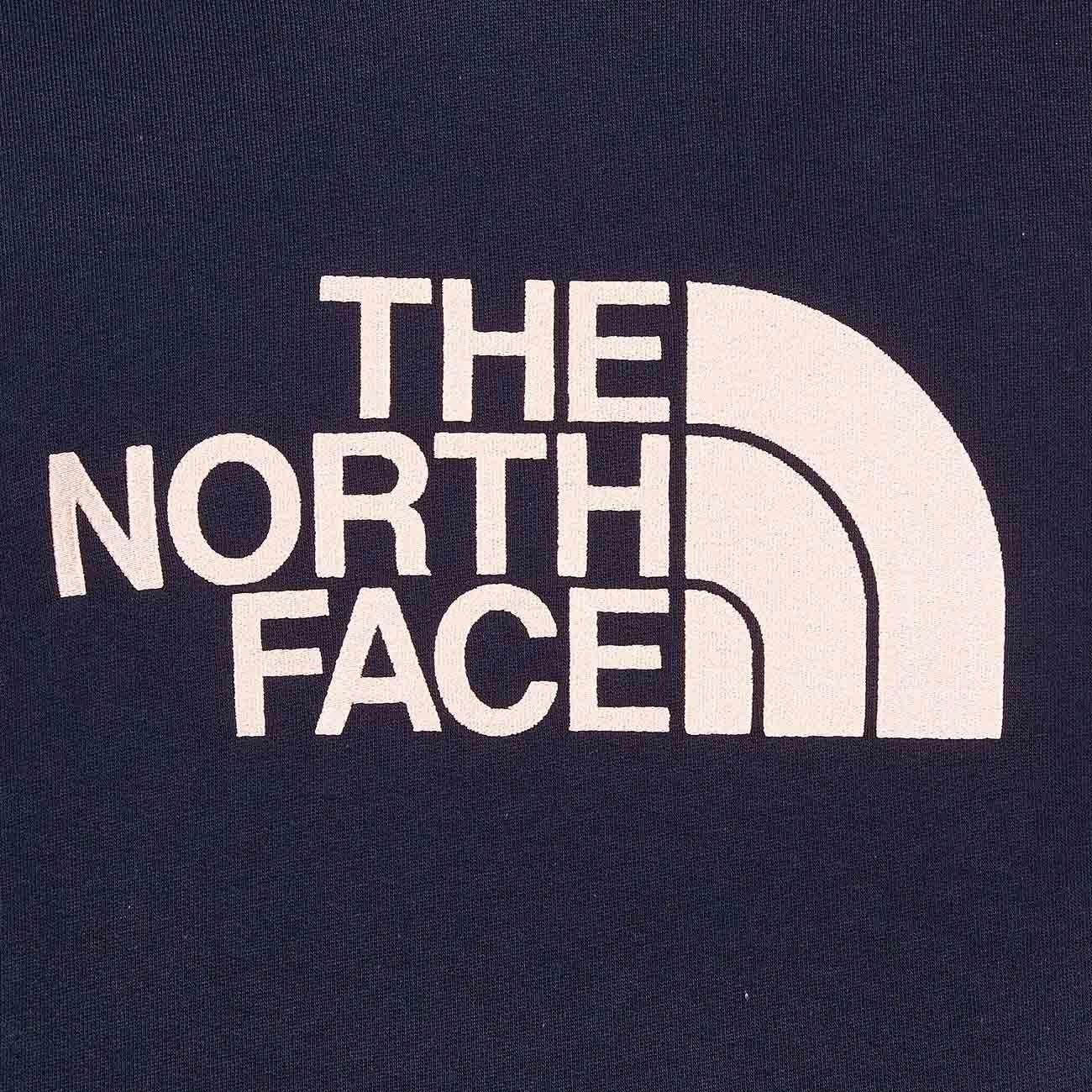 Felpa Drew Peak Con Cappuccio E Logo Ricamato Uomo Navypink NF00AHJY S8W1.NAVYPINK THE NORTH FACE 