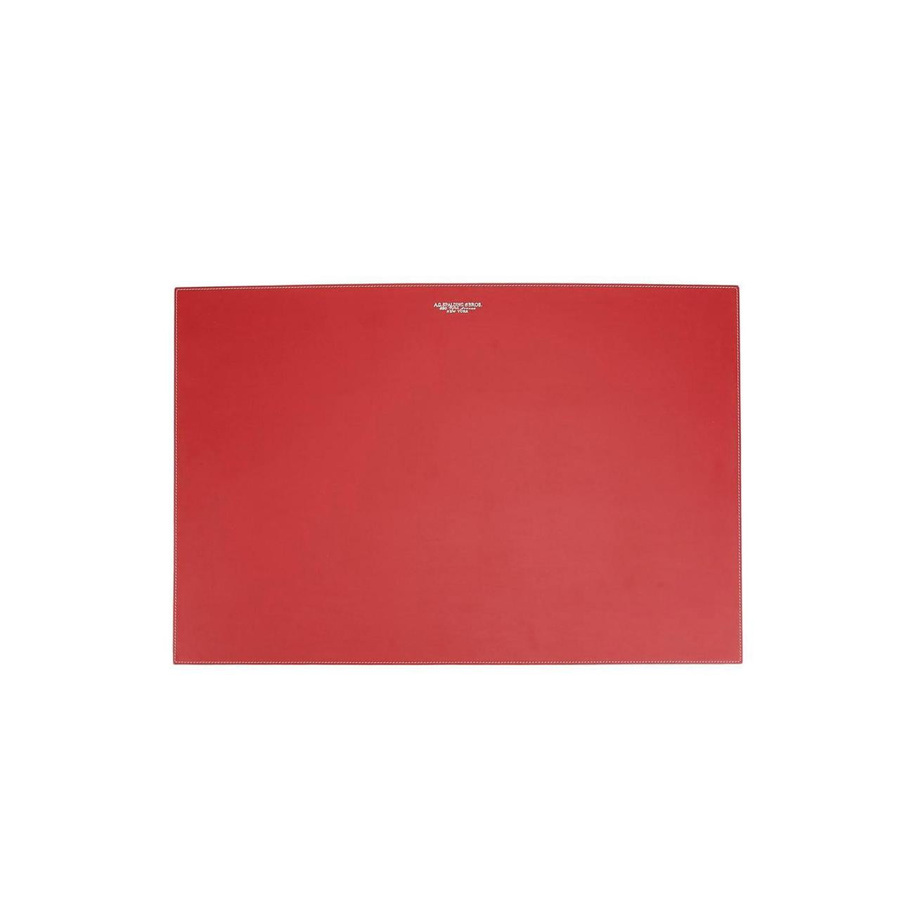 Sottomano Desk Pad Unisex Rosso 584245U 500 ROSSO A.G. SPALDING&BROS 
