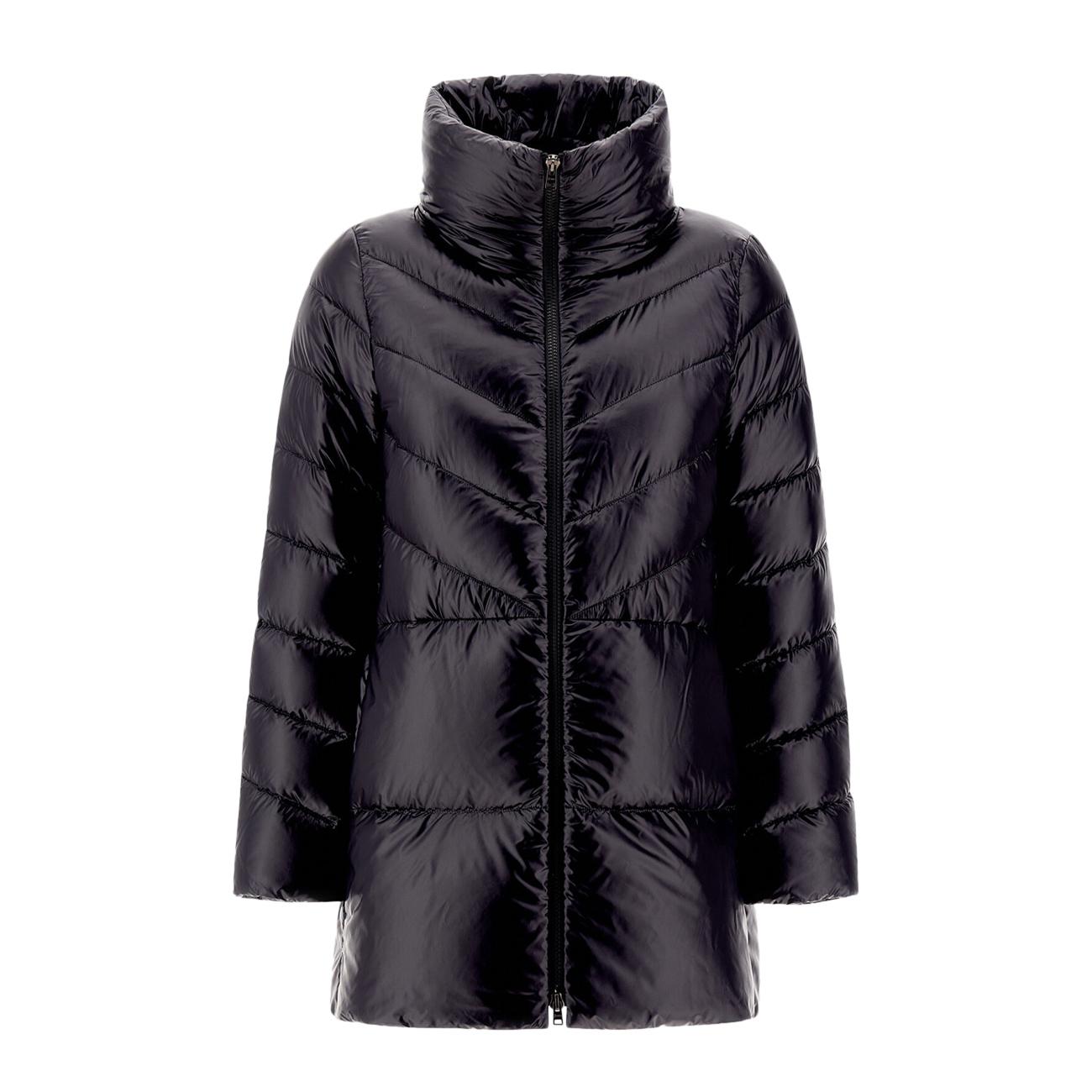 Piumino A-Shape In Nylon Donna Nero PI001955D12017Z 9300 NERO HERNO 