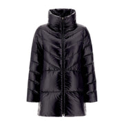 Piumino A-Shape In Nylon Donna Nero PI001955D12017Z 9300 NERO HERNO 