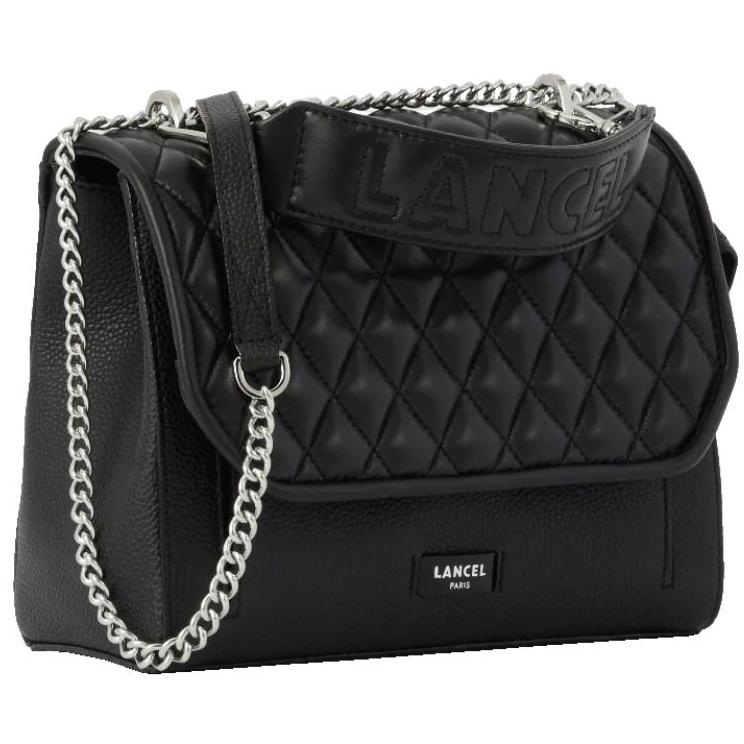 Borsa Ninon Medium Flap Black A12229 10 BLACK LANCEL 
