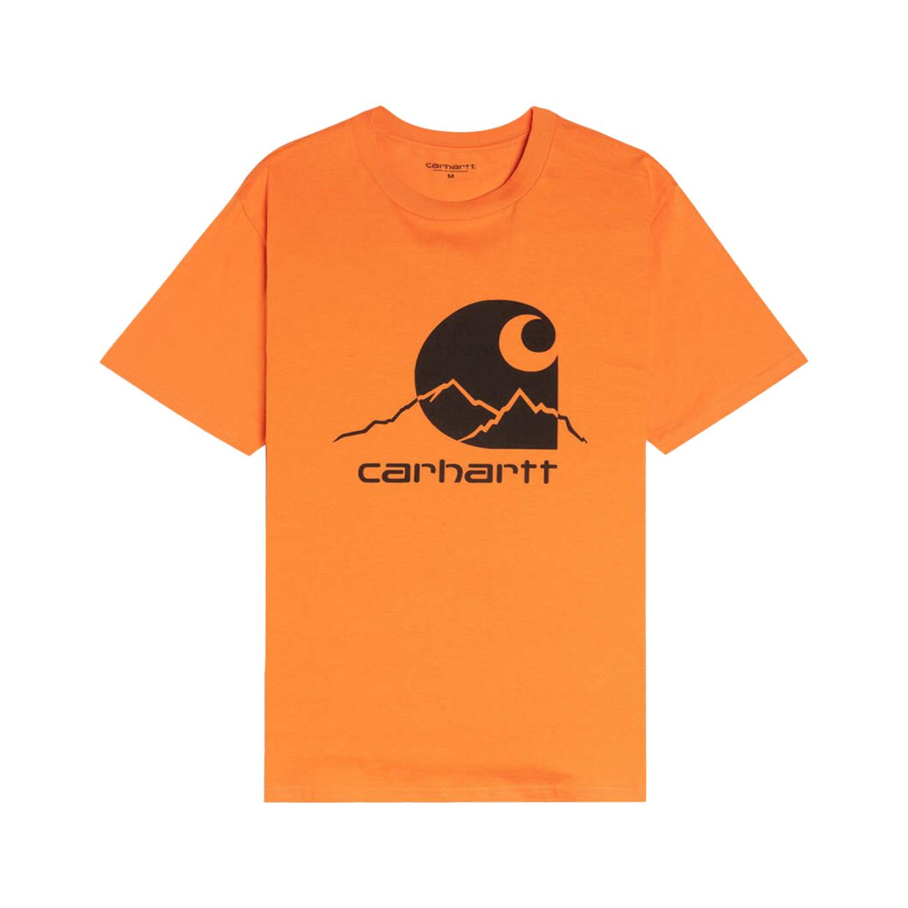T-Shirt Outdoor Uomo Arancione Nero CAR/I027751/03 08O90ARAN/NR CARHARTT 