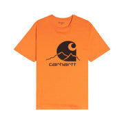 T-Shirt Outdoor Uomo Arancione Nero CAR/I027751/03 08O90ARAN/NR CARHARTT 